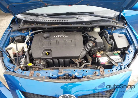 2009 Toyota Corolla S из США, поврежденный, VIN 2T1BU40E09C142724